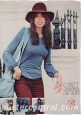 Carly Simon promo poster